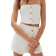 H&M Cropped Strappy Top - White