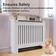 Vida Designs Modern Radiator Cover White Cabinet