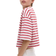 H&M Boxy T-shirt - White/Red Striped