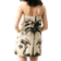 H&M Draped Bandeau Dress - Light Beige