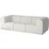 IKEA Stockholm 2025 Djurmo Grey/White Soffa 243cm 3-sits