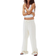 H&M Textured knit Trousers - Cream