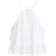 H&M Smocked Strappy Top - White