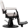 Swehealth Barber chair Carlos White Lænestol