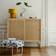 IKEA Stockholm 2025 Black/White Sittpuff 40cm