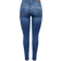 Only Blush Mid Rise Skinny Fit Jeans - Blue/Medium Blue Denim