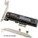 Tauoh 1 Piece NVMe PCIe M.2 NGFF SSD to X1 Adapter Card with Bracket