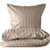 Sinnerup Striped Dynebetræk Beige (200x140cm)
