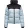 Jack1t Diamond Down Alps Slick Crop Jacket - Powder Blue/Black