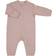 Voksi Merino Wool Fleece Jumpsuit - Pink/Soft Grape