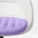 IKEA Loberget/Malskar White/Black/Purple Kontorstol 90cm