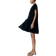 H&M Crinkled Tunic Dress - Black