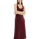H&M Rib-Knit Dress - Burgundy