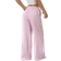 Shein TRNVIE Women's Solid Color Wide Leg Pants with Waist Tie and Pockets