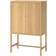 IKEA Skåp Med 2 Dörrar Ekfaner 80 x 40 x 126 cm Vitrinskåp 80x125.5cm