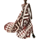 H&M Voluminous Maxi Dress - Rust Red/Patterned