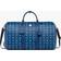MCM Ottomar XL Visetos Weekender Duffel Bag - Blue Visetos