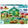 LEGO DUPLO Peppa Pig Bedstefar Gris' have og drivhus 10461