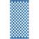 Sun Squad Checker Beach Bath Towel Blue (147.3x71.1cm)