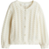 H&M Pointelle Knit Cardigan - White
