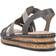 Rieker Gemstone Embellished Strappy Sandals - Gray