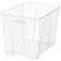 IKEA Samla Transparent Förvaringslåda 22L