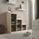 IKEA Trofast Pine White Stained Light/Dark Grey Steghylla 91cm