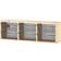 IKEA Trofast Light White Stained Pine/Dark Grey Vägghylla 93cm