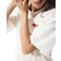 H&M Oversized Printed T-shirt - White/Pacha