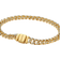 Pandora Pavé Cuban Chain Bracelet - Gold/Transparent