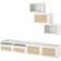 IKEA Besta White/Beige TV-bänk 240x190cm
