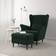 IKEA STRANDMON Dark Green Fåtölj 101cm