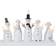 Star Trading Snowman Advent White Adventsljusstake 33cm 5st