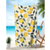 Shein 1pc Modern Lemon Pattern Beach Guest Towel Multicolour (70x35cm)