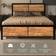 Homcom Industrial Double with Headboard 150x200cm