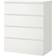 IKEA Malm White Chest of Drawer 80x100cm