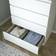 IKEA Malm White Chest of Drawer 80x100cm