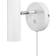 Globen Lighting Hubble White Wall light