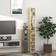Homcom Tower Multimedia Organizer Brown Book Shelf 175cm