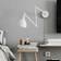 By Rydéns Bazar White Wall light ∅ 17cm