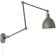 By Rydéns Bazar Grey Wall light ∅ 17cm