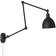 By Rydéns Bazar Black Wall light ∅ 17cm