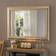 Yearn Mirrors Rectangle Gold Wall Mirror 62x77cm