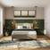 GFW Addison King Size Beige Frame Bed