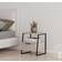 Fwstyle 1 Drawer Sandstone 50 cm Bedside Table