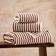 Yard Hebden Striped Cotton - Dark Bath Towel Brown