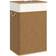 Homcom Laundry Hamper with Removable Washable Liner Bag Brown