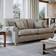 Flora Glory Beige Sofa 212cm 3 Seater
