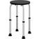 Homcom Black Adjustable Shower Seat