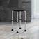 Homcom Black Adjustable Shower Seat